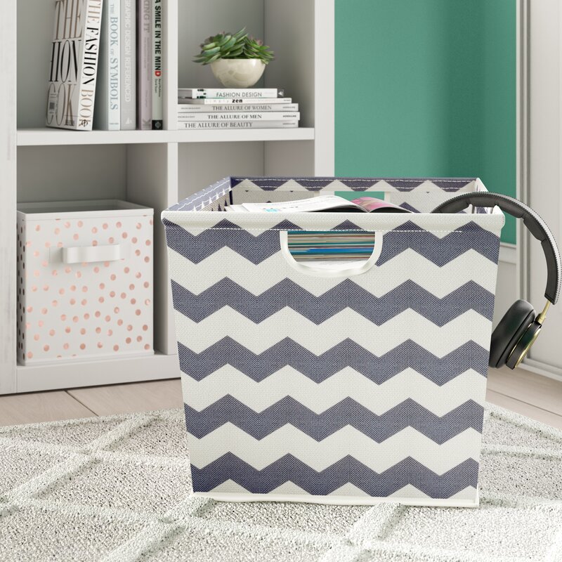 Trule Bac en tissu à chevron trapézoïdal Amado et Commentaires Wayfair.ca